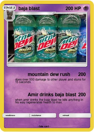 Pokemon baja blast