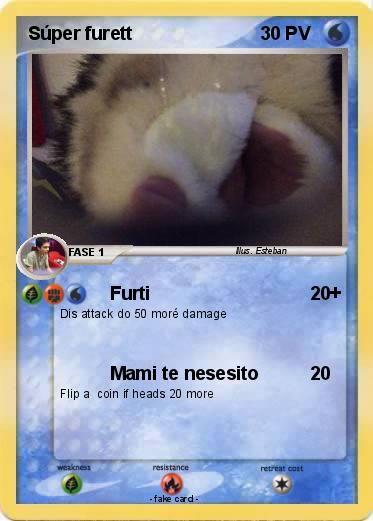 Pokemon Súper furett