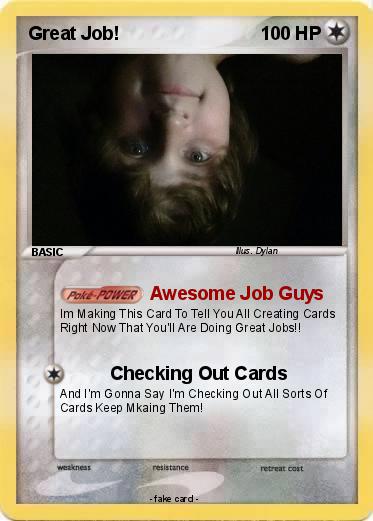 Pokemon Great Job!