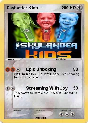 Pokemon Skylander Kids