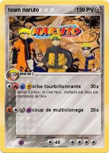 Pokemon team naruto