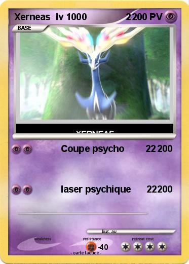 Pokemon Xerneas  lv 1000               2