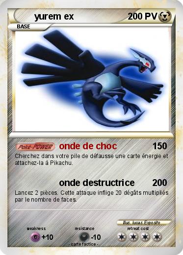 Pokemon yurem ex