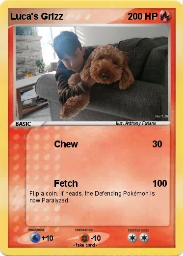 Pokemon Luca's Grizz
