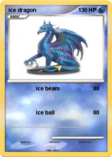 Pokemon ice dragon