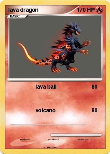 Pokemon lava dragon