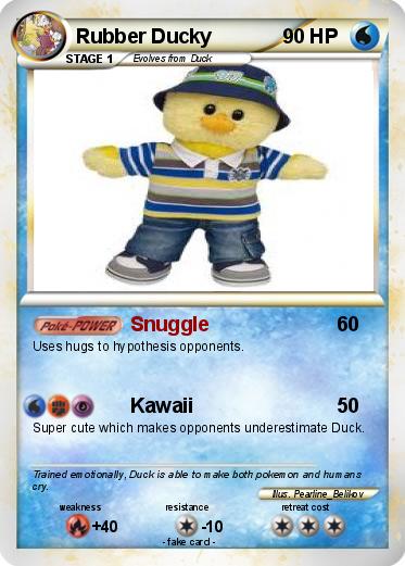 Pokemon Rubber Ducky