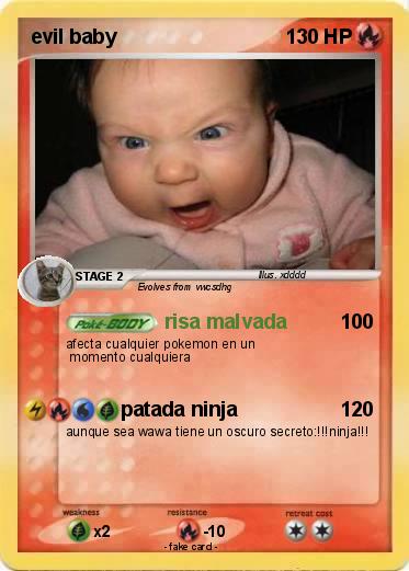 Pokemon evil baby