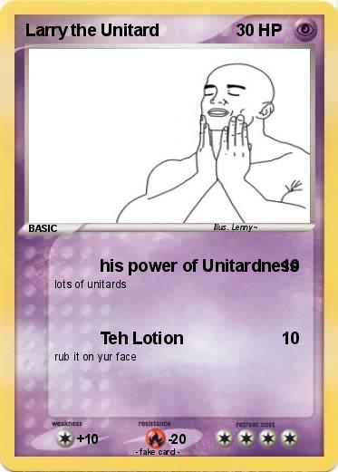 Pokemon Larry the Unitard