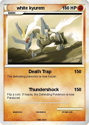 Pokemon white kyurem