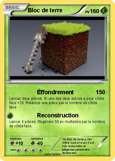 Pokemon Bloc de terre