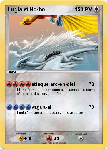 Pokemon Lugia et Ho-ho