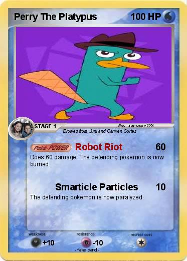 Pokemon Perry The Platypus