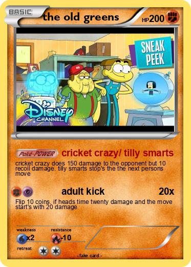 Pokemon the old greens