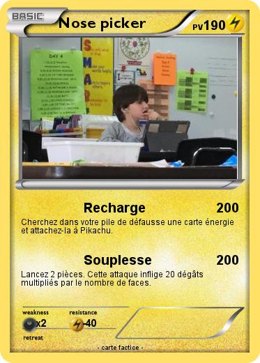 Pokemon Nose picker