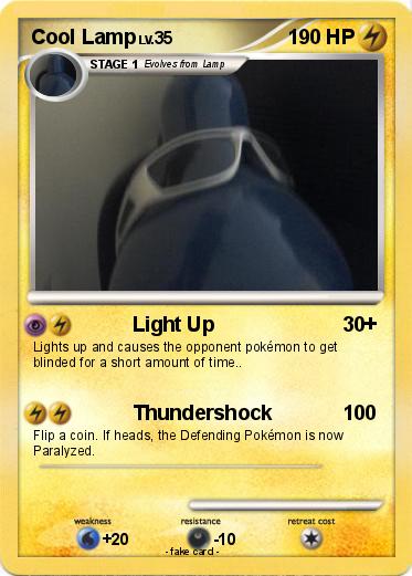 Pokemon Cool Lamp