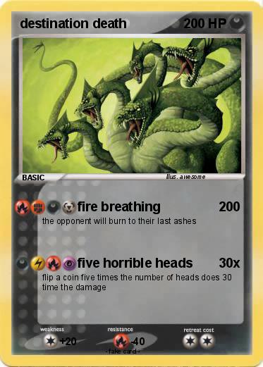 Pokemon destination death