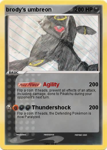Pokemon brody’s umbreon