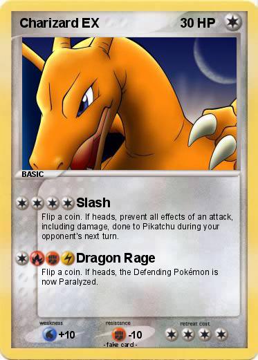 Pokemon Charizard EX