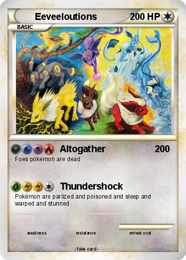 Pokemon Eeveeloutions