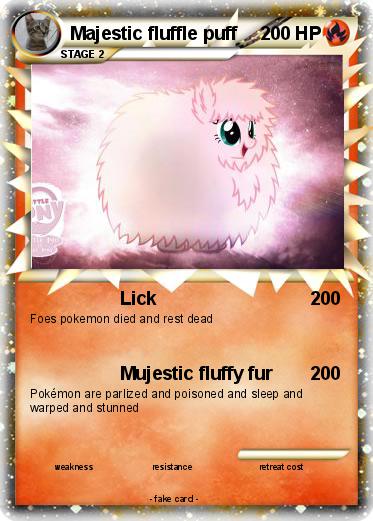 Pokemon Majestic fluffle puff
