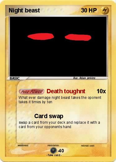 Pokemon Night beast