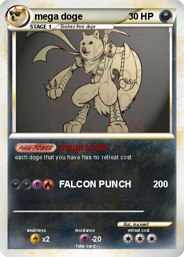 Pokemon mega doge