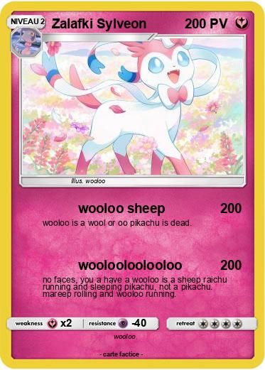 Pokemon Zalafki Sylveon