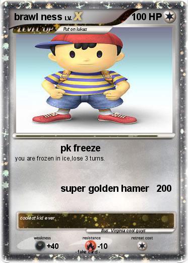 Pokemon brawl ness