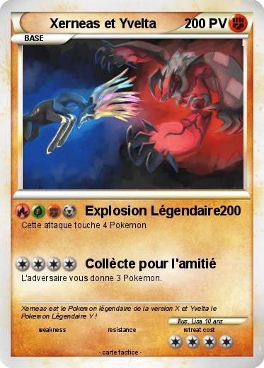 Pokemon Xerneas et Yvelta