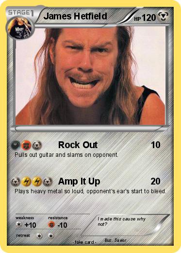 Pokemon James Hetfield
