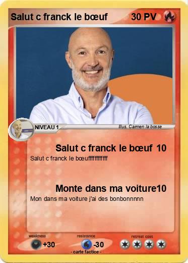 Pokemon Salut c franck le bœuf