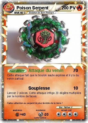 Pokemon Poison Serpent