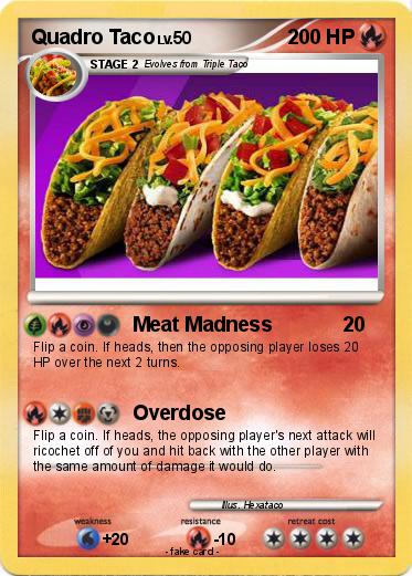 Pokemon Quadro Taco