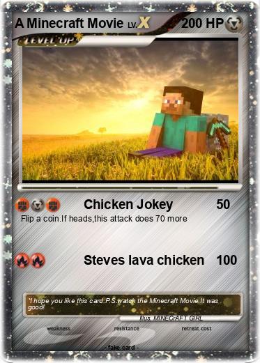 Pokemon A Minecraft Movie