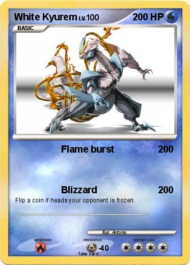Pokemon White Kyurem