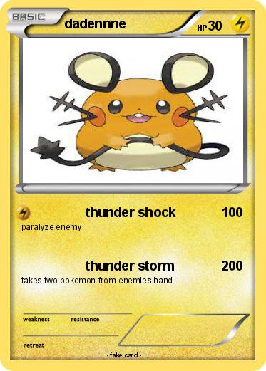 Pokemon dadennne