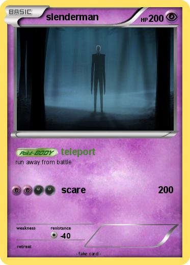Pokemon slenderman