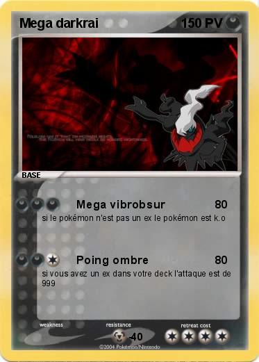Pokemon Mega darkrai
