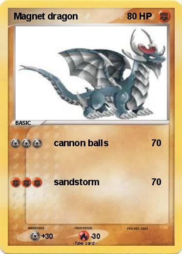 Pokemon Magnet dragon