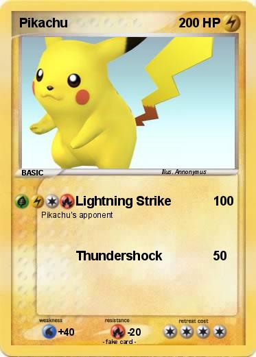 Pokemon Pikachu