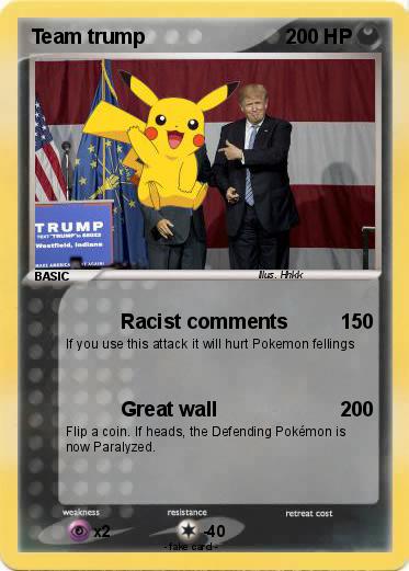 Pokemon Team trump