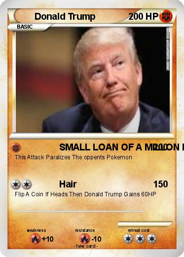 Pokemon Donald Trump