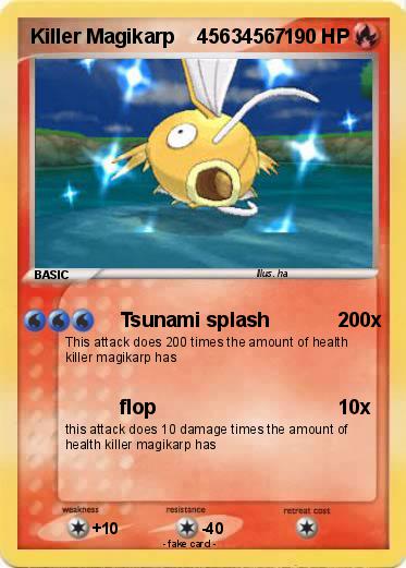 Pokemon Killer Magikarp    45634567
