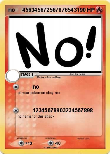Pokemon no     456345672567876543