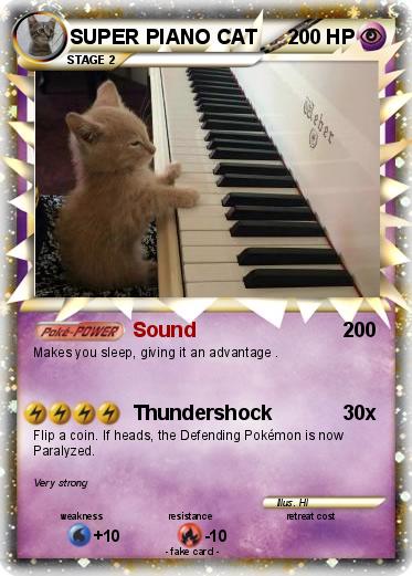 Pokemon SUPER PIANO CAT