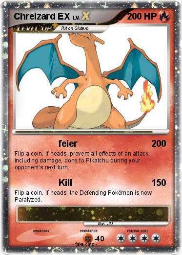 Pokemon Chreizard EX