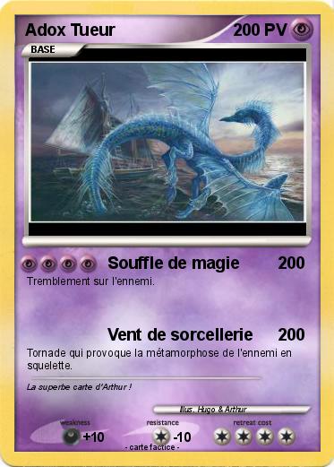 Pokemon Adox Tueur