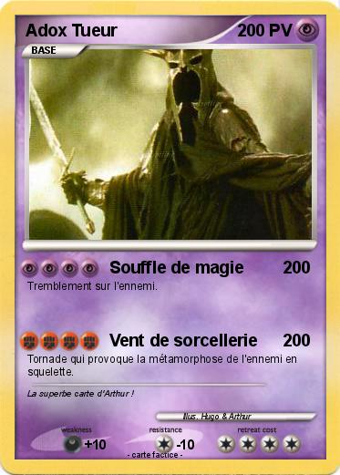 Pokemon Adox Tueur