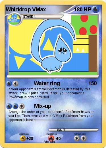 Pokemon Whirldrop VMax